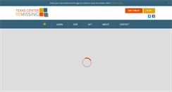 Desktop Screenshot of centerforthemissing.org